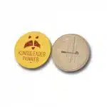 Badge collector de Konsoleader action citoyenne contre les pesticides nocifs