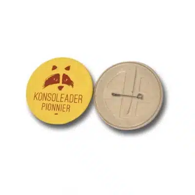 Badge collector de Konsoleader action citoyenne contre les pesticides nocifs